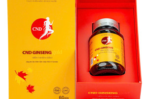 CND Ginseng Gold – Viên Uống Nhân Sâm Canada Hỗ Trợ Tăng Cường Sức Khỏe