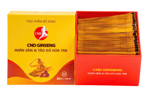 Nhân Sâm & Táo Đỏ Hòa Tan CND Ginseng - Tăng cường sức khỏe tự nhiên