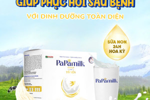 Sữa PaPamilk Gold – Giải pháp dinh dưỡng hỗ trợ loãng xương, hồi phục sức khỏe từ tổ yến Nhật Bản