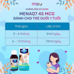 Thực phẩm bảo vệ sức khỏe: MENAQ7 K2 45mcg