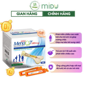 Tăng chiều cao Midu MenaQ7 180mcg
