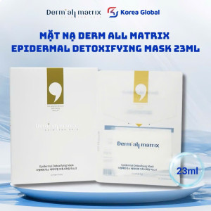 Mặt Nạ Derm All Matrix Epidermal Detoxifying Mask – Thải Độc, Làm Dịu & Phục Hồi Da Hiệu Quả 23ml