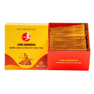 Nhân Sâm & Táo Đỏ Hòa Tan CND Ginseng - Tăng cường sức khỏe tự nhiên